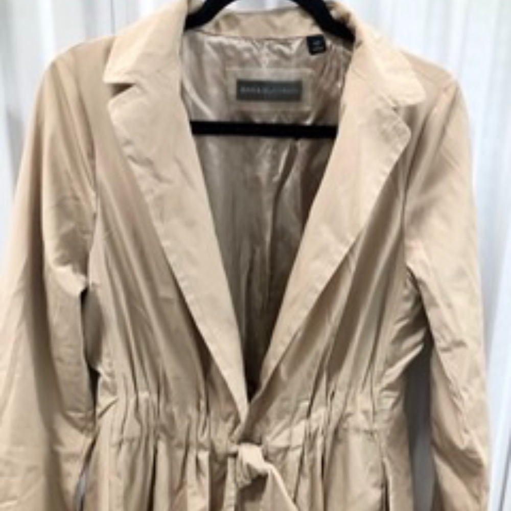 NEW Dana Buchman Feminine Trench Coat, S